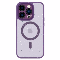 Tel Protect Magnētiskais Splash Matētais violets apvalks viedtālrunim iPhone 15 Pro