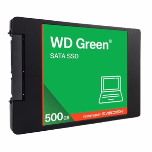 SSD|SANDISK|Green|POWERED BY SANDISK|500 GB|Serial ATA III|Read speed 545 MB/s|2.5"|WDS500G5G0A