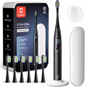 Oclean X Pro Elite Premium Set elektriskā zobu birste, melna