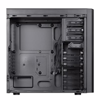 Chieftec CW-01B-OP computer case Tower melns