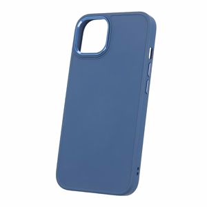 Satin maciņš for iPhone 16e / 17e tumši zils
