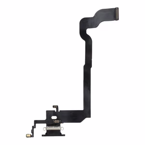 Uzlādes fleksis USB IPHONE X melns (lietots)