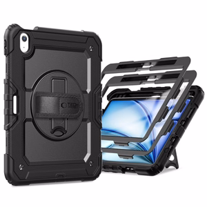 Tech-Protect Solid360 viedtālruņa apvalks iPad Air 11" 2024 - melns