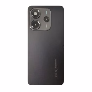 Aizmugures vāciņš saderīgs ar Xiaomi Redmi Note 14 4G melns (ar kameras objektīvu) OEM