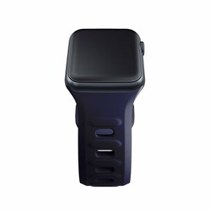 3mk silikona siksniņa Apple Watch, 38/40/41/42 mm, pelēks, mazais izmērs