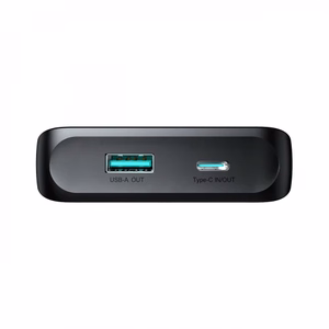 Portatīvais lādētājs Joyroom JR-PBF19 melns 10000mAh 22.5W (PD / QC3.0) + integrēti Type-C / Lightning kabeļi