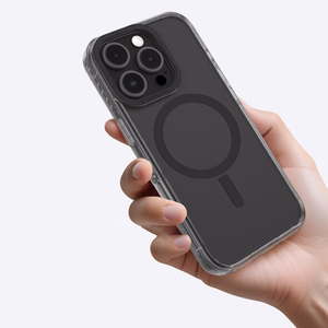 AmazingThing Titan Pro Mag viedtālruņa apvalks ar magnētisko gredzenu iPhone 16 Pro Max - melns