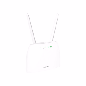 Tenda N300 bezvadu 4G maršrutētājs, Fast Ethernet, viena josla 2,4 GHz, balts