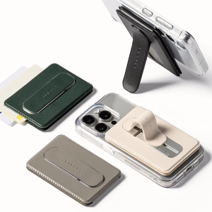 Ringke Wallet Slide Grip MagSafe viedtālruņa apvalks - melns
