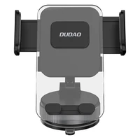 Dudao F24PLUS Car Holder with Suction Cup Dashboard - Melns