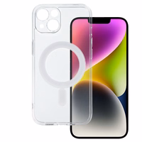 TEL PROTECT MagSilicone Viedtālruņa apvalks Iphone 14 skaidrs