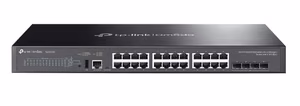 TP-Link Omada SG5428X network switch Managed L3 Gigabit Ethernet (10/100/1000) melns