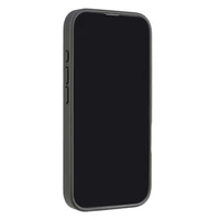 Audi Sintētiskās ādas iPhone 16 6.1" melns/melns cietais apvalks AU-TPUPCIP16-GT/D2-BK