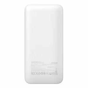 Portatīvais lādētājs Joyroom JR-PBF12 balts 10000mAh (PD / QC3.0)