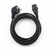Gembird PC-186-VDE-3M power cord with VDE approval 3 meter melns