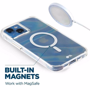 Case-Mate Soap Bubble MagSafe vāciņš ierīcei iPhone 14 Plus, zaigojošs