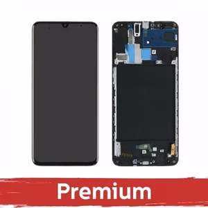 LCD displejs saderīgs ar Samsung A705 A70 ar rāmi / liels displejs / OEM
