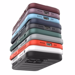 Magic Shield viedtālruņa apvalks iPhone 13 Pro elastīgs bruņu tumši zilas krāsas vāks