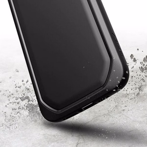 X-Doria Raptic Slim vāciņš ierīcei iPhone 14 Pro Max, bioloģiski noārdāms, melns