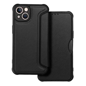 Viedtālruņa apvalks RAZOR Book iPhone 13 melns