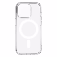 Anti Shock 1,5 mm Magnētiskais viedtālruņa apvalks iPhone 14 Pro 6,1" caurspīdīgs liels caurums