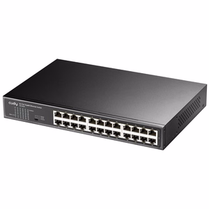 Cudy GS1024 tīkla komutators Gigabit Ethernet (10/100/1000) melns