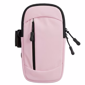 Daudzfunkcionāla sporta telefona somiņa 2in1 rozā