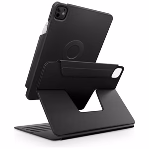 Uniq Rovus Snapmount Magnētiskais 360 Rotējošs Noņemams apvalks iPad Pro 11" 2024 (5. paaudze) - melns
