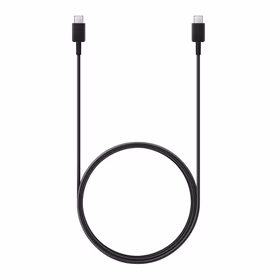 Samsung EP-DX310JBE USB-C - USB-C 3A 1.8m kabelis (lielapjoma – aizstājējiepakojums) – melns