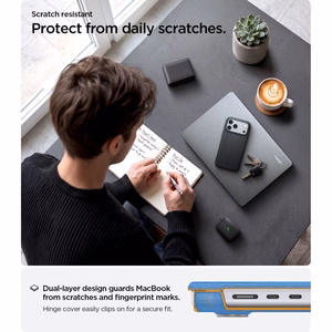 Spigen Urban Fit aizsargapvalks MacBook Pro 14" 2021 / 2023 / 2024 / 2025 / 2026 – pelēks
