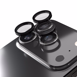 Etteri aizsargstikls kamerai iPhone 17 Pro / 17 Pro Max melns