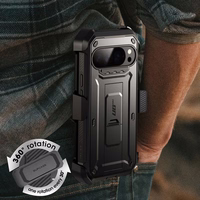 Supcase Unicorn Beetle Pro viedtālruņa apvalks, paredzēts Google Pixel 10 / 10 Pro – melns