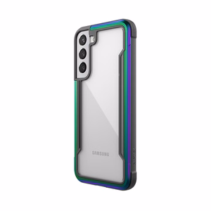 X-Doria Raptic Shield Pro vāciņš ierīcei Samsung Galaxy S22+ 5G, ar pretmikrobu aizsardzību, zaigojošs