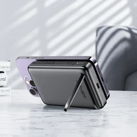 Magnētiskais portatīvais lādētājs Acefast M6 PD 20W 10000mAh + kabelis (melns)