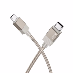 Cable USB C to USB C Hoco 3A 60W 1 m X110 gold