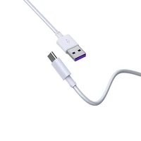 Devia kabelis Shark EC306 USB - USB-C 1,5 m 5A balts