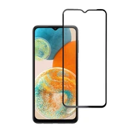 Aizsargstikls Blue Star - SAMSUNG A23 5G ar pilnu ekrānu (ar rāmi, mazā izmēra) - melns