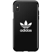 Adidas OR Snap viedtālruņa apvalks Trefoil iPhone X / XS - melns
