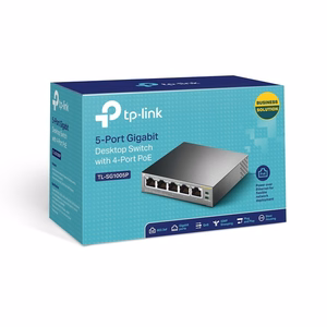 TP-Link 5-Port Gigabit galda PoE komutators with 4-Port