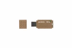 Goodram UME3 Eco Friendly USB zibatmiņa 32 GB USB Type-A 3.2 Gen 1 (3.1 Gen 1) brūna
