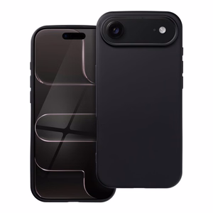 Viedtālruņa silikona apvalks IPHONE 17 Air melna krāsā