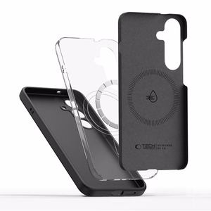 Tech-Protect Silikona MagSafe Maciņš for Samsung Galaxy S26 - melns
