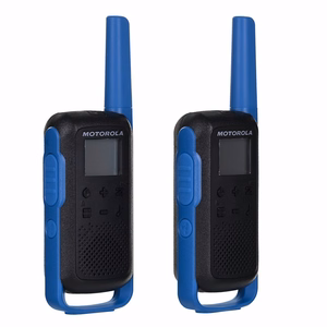 Motorola Talkabout T62 dubultpakete + lādētājs zils