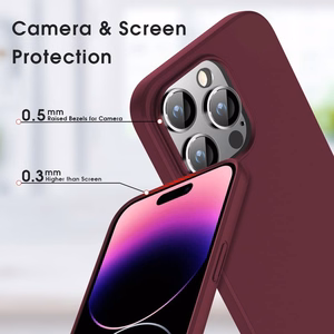 Korpuss X-Level Guardian Apple iPhone 15 Pro bordo krāsā