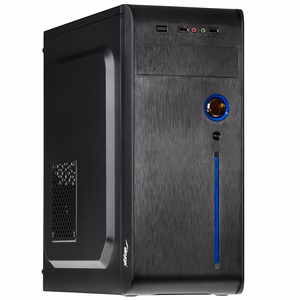 Akyga AK939BL datora korpuss Midi Tower melns