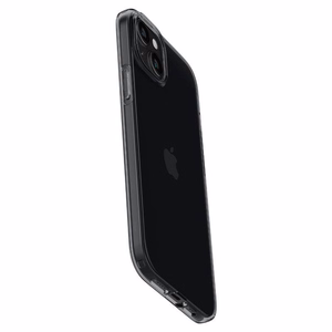 Spigen Crystal Flex viedtālruņa apvalks iPhone 15 Plus - pelēks/caurspīdīgs