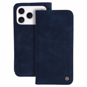 Wonder Smart maciņš iPhone 17 Pro tumši zils