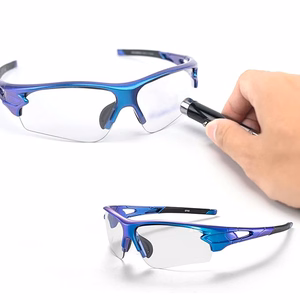 Rockbros 10069 UV400 riteņbraukšanas brilles - zilas