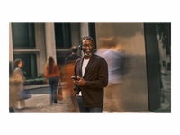 JABRA Evolve3 75 MS Link390c melnas