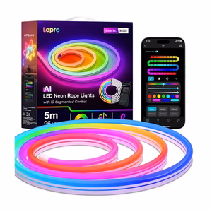 LEPRO N1-5 RGB viedā LED lente, 5 m